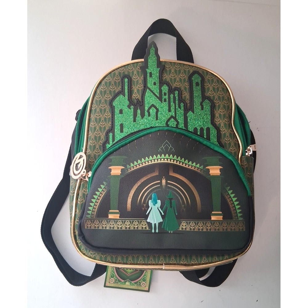 Wicked Emerald City Women's 10.5" Mini Backpack, Green New with tags Bioworld